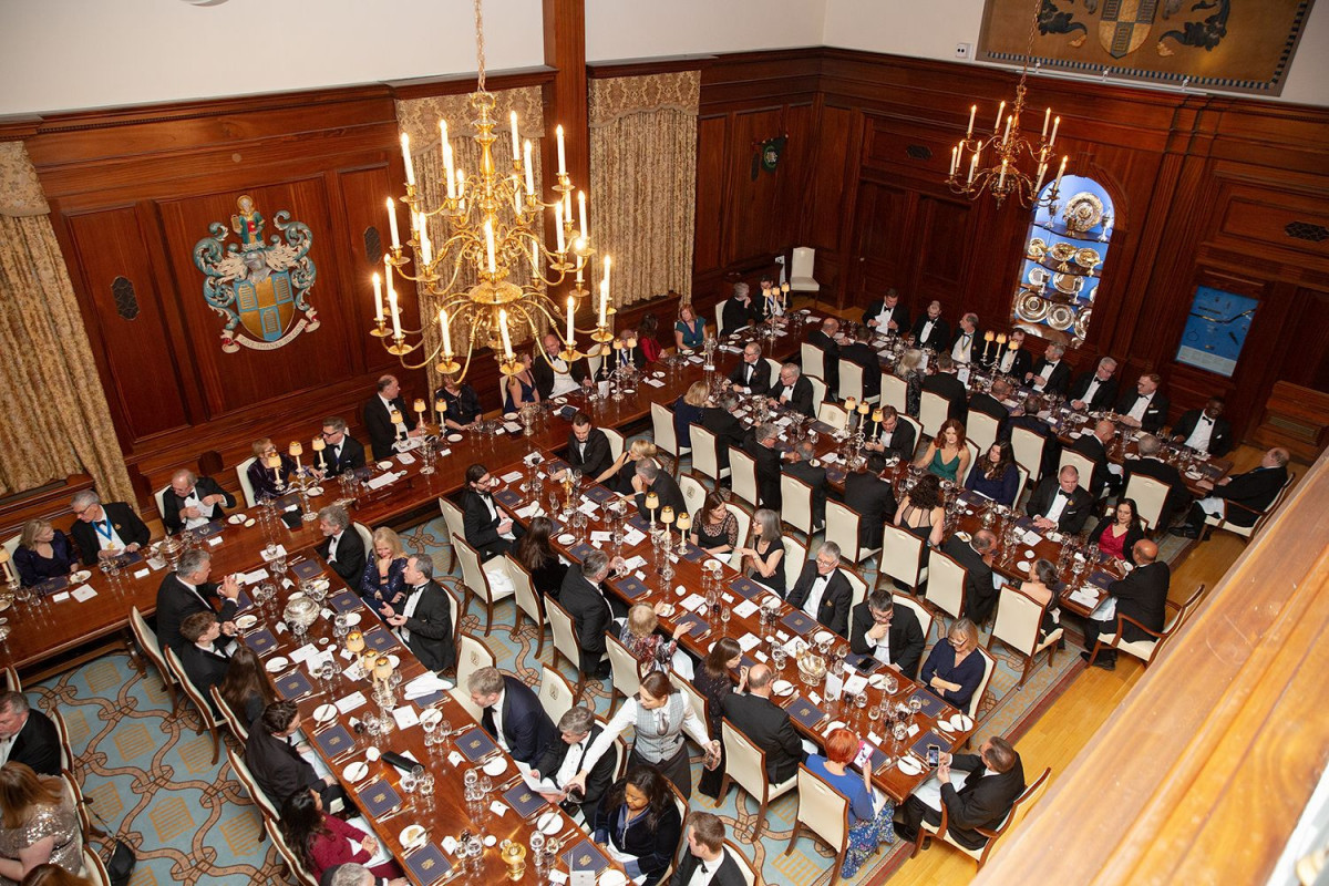 Installation Dinner welcomes Nick Dunlop as Master