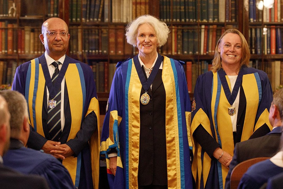 Sara Fardon installed as Master